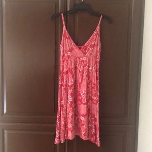 Floral print summer dress